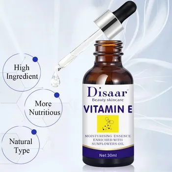 

Luxury Vitamin E Plant Extracts Liquid Brighten Serum Fade Away Blackhead Remover Day Creams Moisturizers Essence Skin Care
