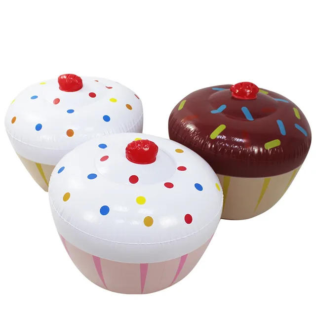Children Birthday Party Game Activities Inflatable Cake Stage Performance Decoration Props Kids Water Park Playing Toy 2