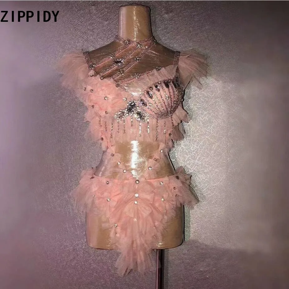 Pink mesh outfit Clearance