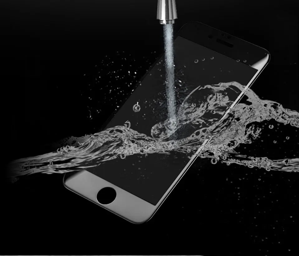9H полное покрытие 4D закаленное стекло для iphone xs max Защитная пленка для экрана iphone X XS Max XR 6 7 8 стекло