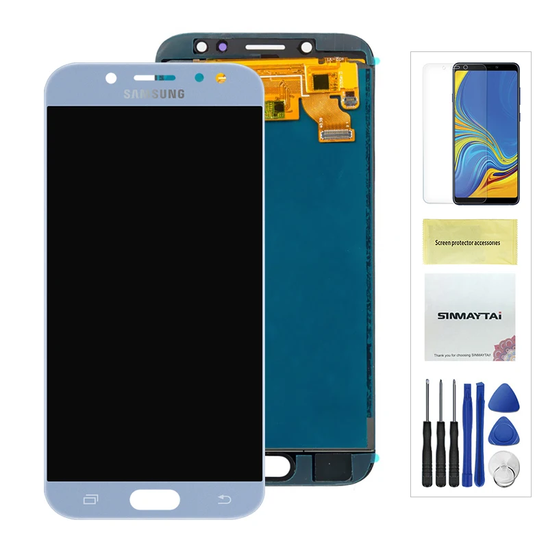 J730 ЖК-дисплей для samsung Galaxy J7 Pro J730 J730F ЖК-дисплей Дисплей ...