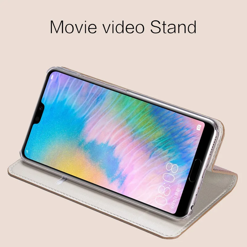 Флип-чехол для телефона huawei P10 P20 P30 Lite mate 9 10 20 lite Pro Чехол с текстурой личи чехол для Honor 8X9 10 V20 P умный чехол