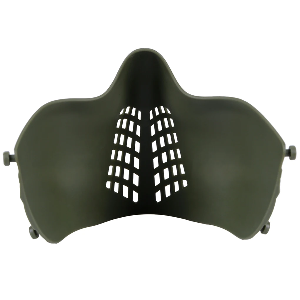 Hunting Shooting Protective Mask Two Pattern Headband System Outdoor Impact Protection Mask