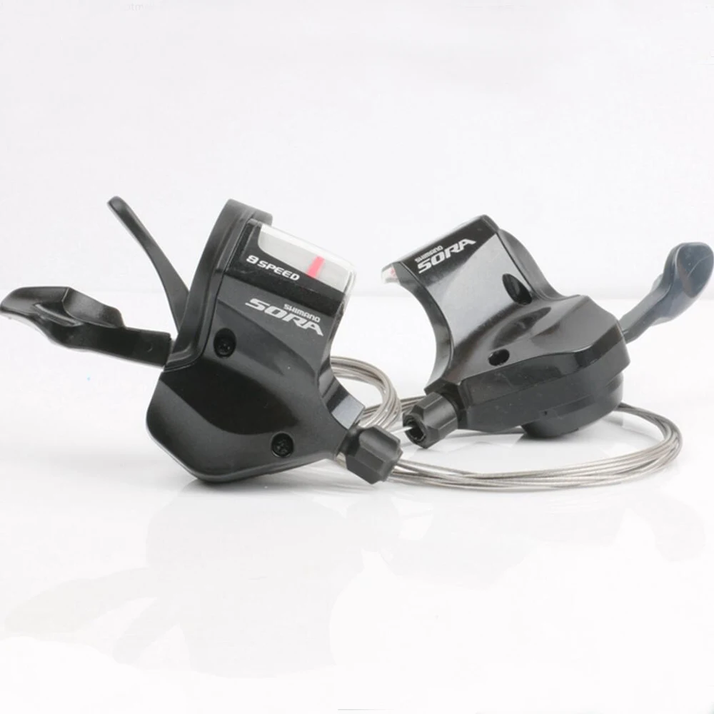 SHIMANO SORA SL-3500 2 x 9 Speed Flat Bar Road//MTB Bike Shifters Left//Right//Pair