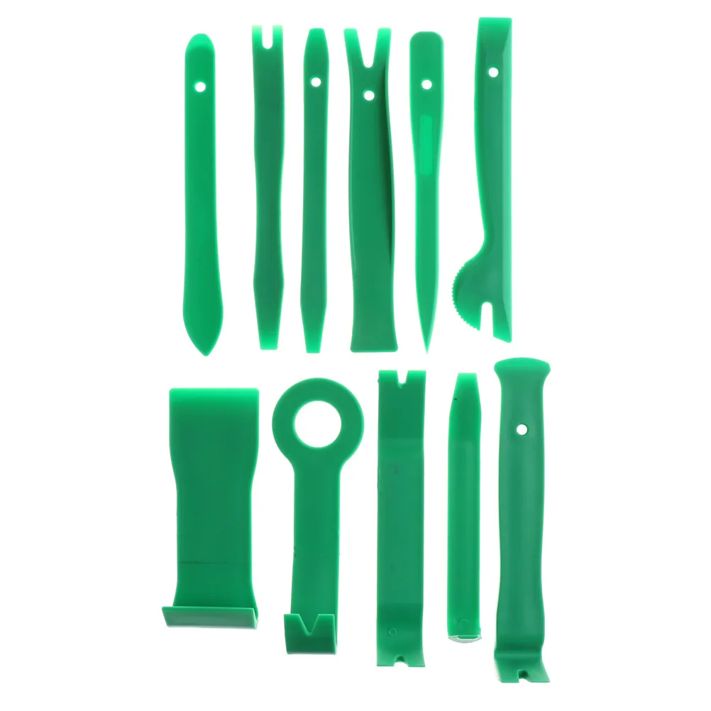 11PCS/Lot DIY Car Pry Repair Tool Auto Car Radio Panel Interior Door Clip Panel Pry Tool Trim Dashboard Removal Opening Tool Set