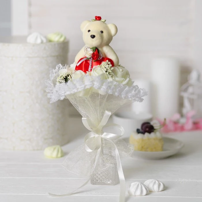 Букет Для тебя 7 цветов белый | Дом и сад