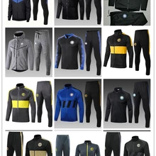 Коллекция года. Футбольные спортивные костюмы В миланском стиле. Трикотажные толстовки для взрослых. Ветровка NAINGGOLAN PERISIC SKRINIAR POLITANO jacketsuit shirt