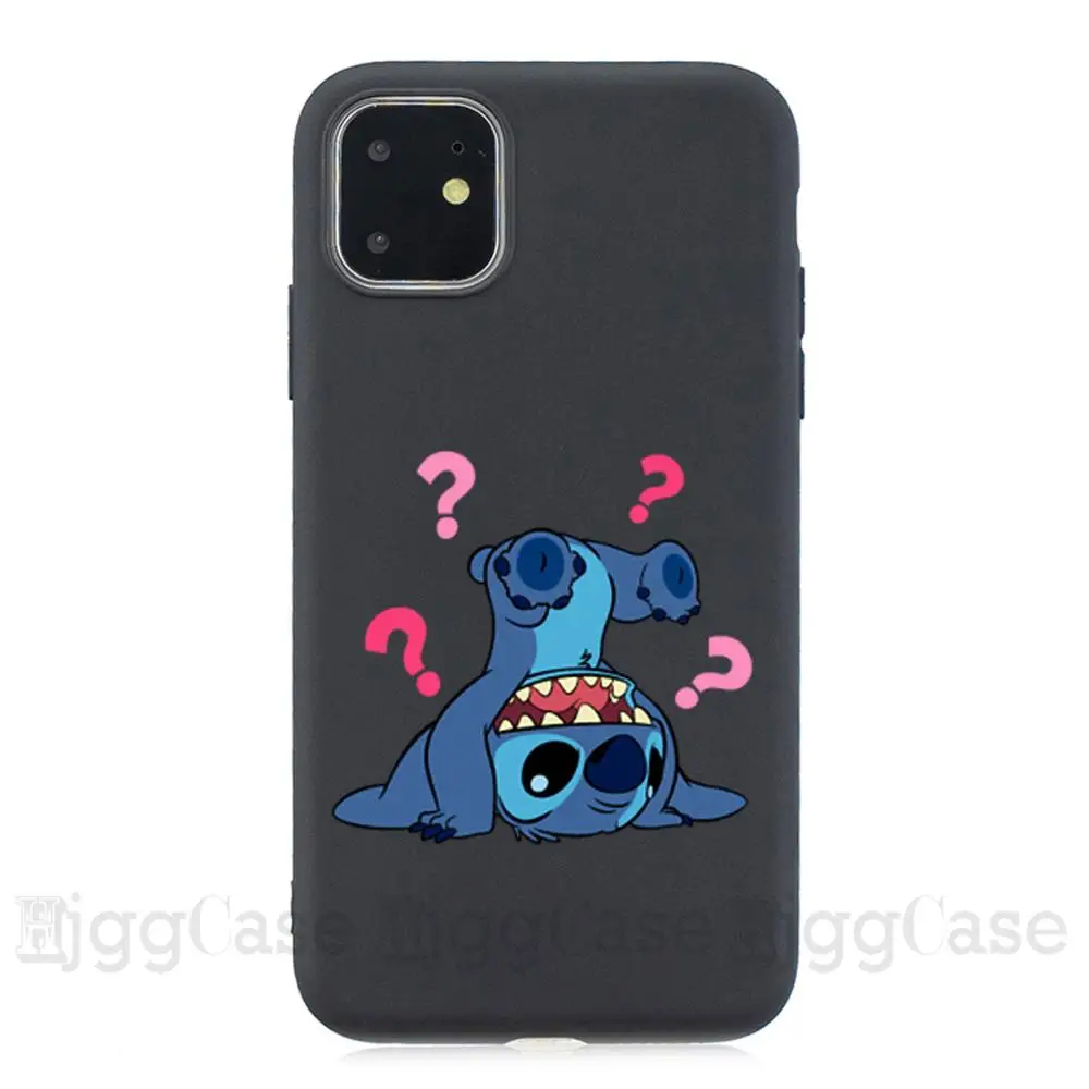 Мультяшный милый Стич Ститч чехол для телефона для iPhone 11 Pro Max 5S SE 7 8 6 6s Plus X XR XS MAX Мягкий силиконовый чехол из ТПУ - Цвет: F1414