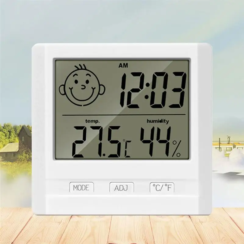 Digital Thermometer Hygrometer Humidity Meter Indoor Room Digital Thermometer Measurement For Home Office