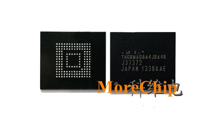 THGBMAG8A4JBAIR&nbsp;eMMC BGA153 32GB&nbsp;Phone Nand Flash Memory IC Chip Soldered Ball Pins 38元 2个_副本