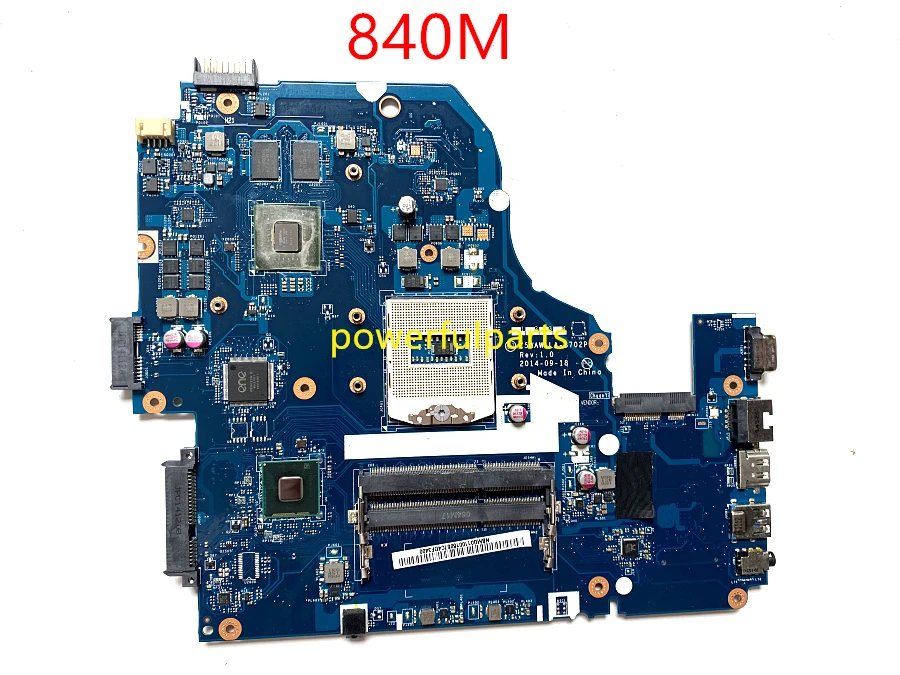 100% Working for ACER E5-572 E5-572G laptop motherboard with 840m graphic NBMQ011001 Z5WAW LA-B702P tested ok latest computer motherboard