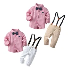 Зимняя одежда для маленьких мальчиков; детская одежда для девочек; рубашка с галстуком-бабочкой; штаны; комбинезоны; комплекты одежды для мальчиков-подростков; Одежда для мальчиков