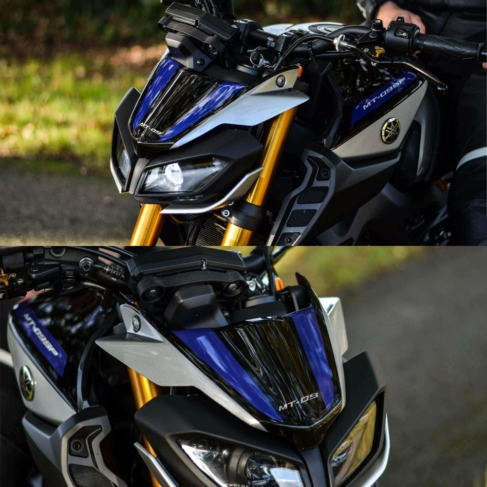 Motorcycle Accessories FOR YAMAHA MT-09 MT09 FZ09 2017 2018 2019 Front Windshield Windscreen Airflow Wind Deflector - AliExpress