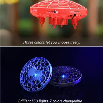 

Watch Remote Flying Mini Drones Quad Induction Levitation Obstacle Avoidance Toy