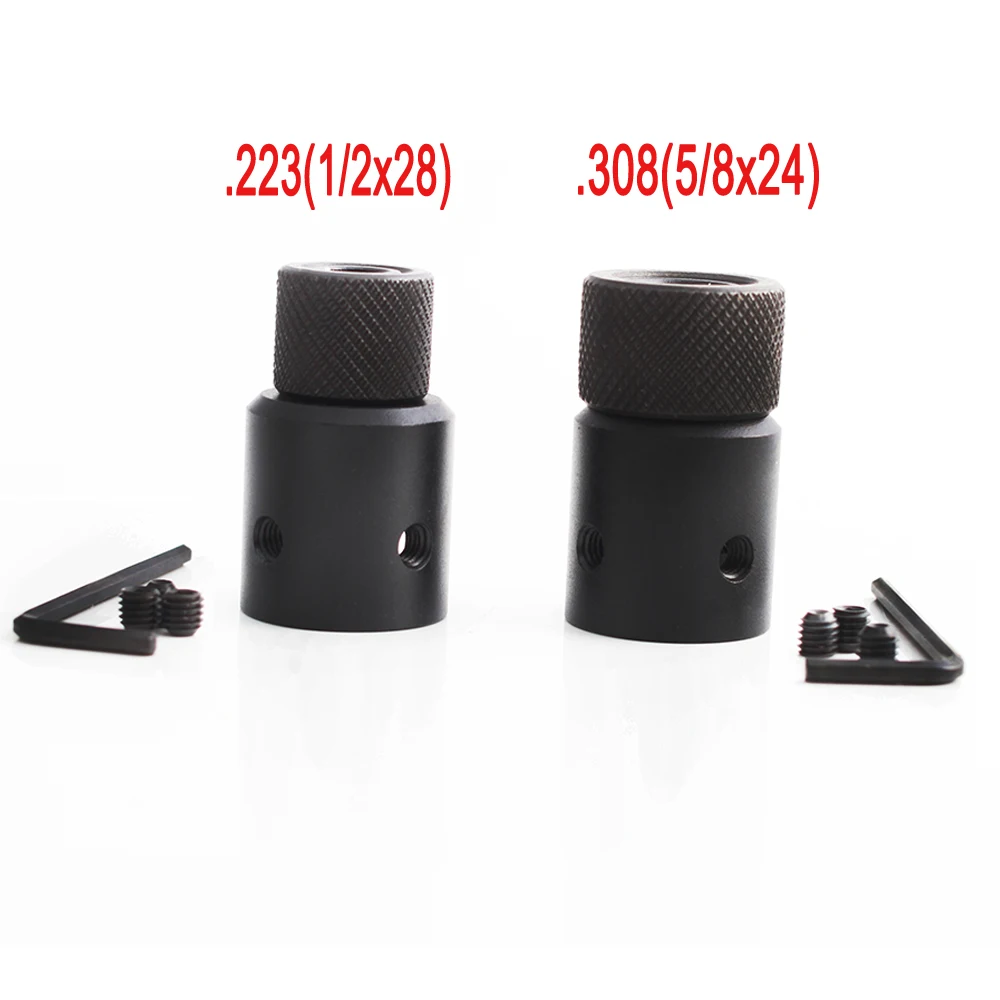 Bugleman Ruger 1022 10/22 Barrel End Thread Protector Muzzle Brake Adapter 1/2x28 5/8x24 Combo .223 .308 Compensator | Спорт и