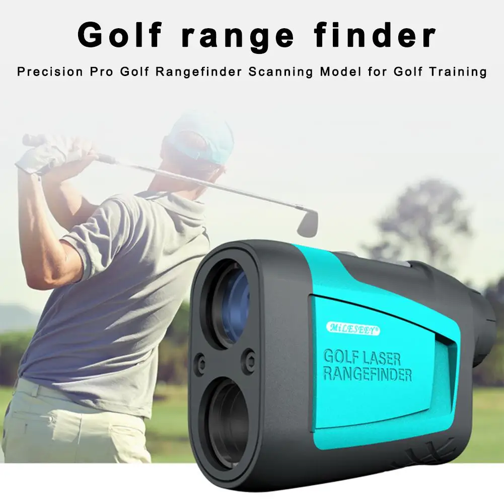 

Precision Golf Laser Rangefinder Telescope Laser Rangefinder 600m Laser Distance Meter 6X Monocular Golf Hunting Telescope 4