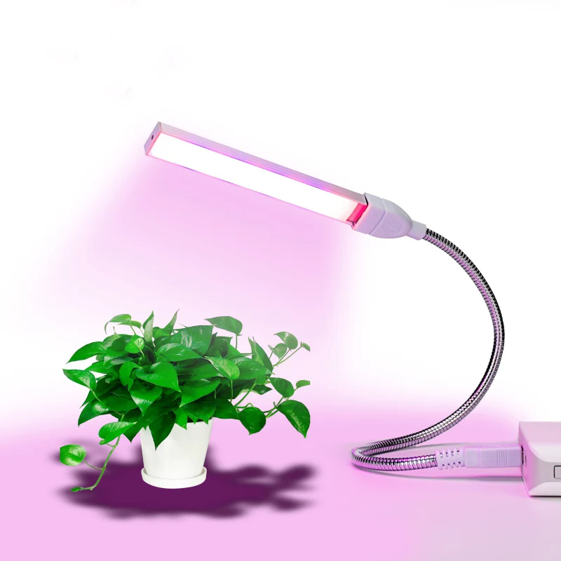 Grow Light 3W 5W 14/20LEDs USB Grow Light Full Spectrum Plant Grow Lights Red Blue Phyto Lamp For Garden House Indoor Flower Plant Growing