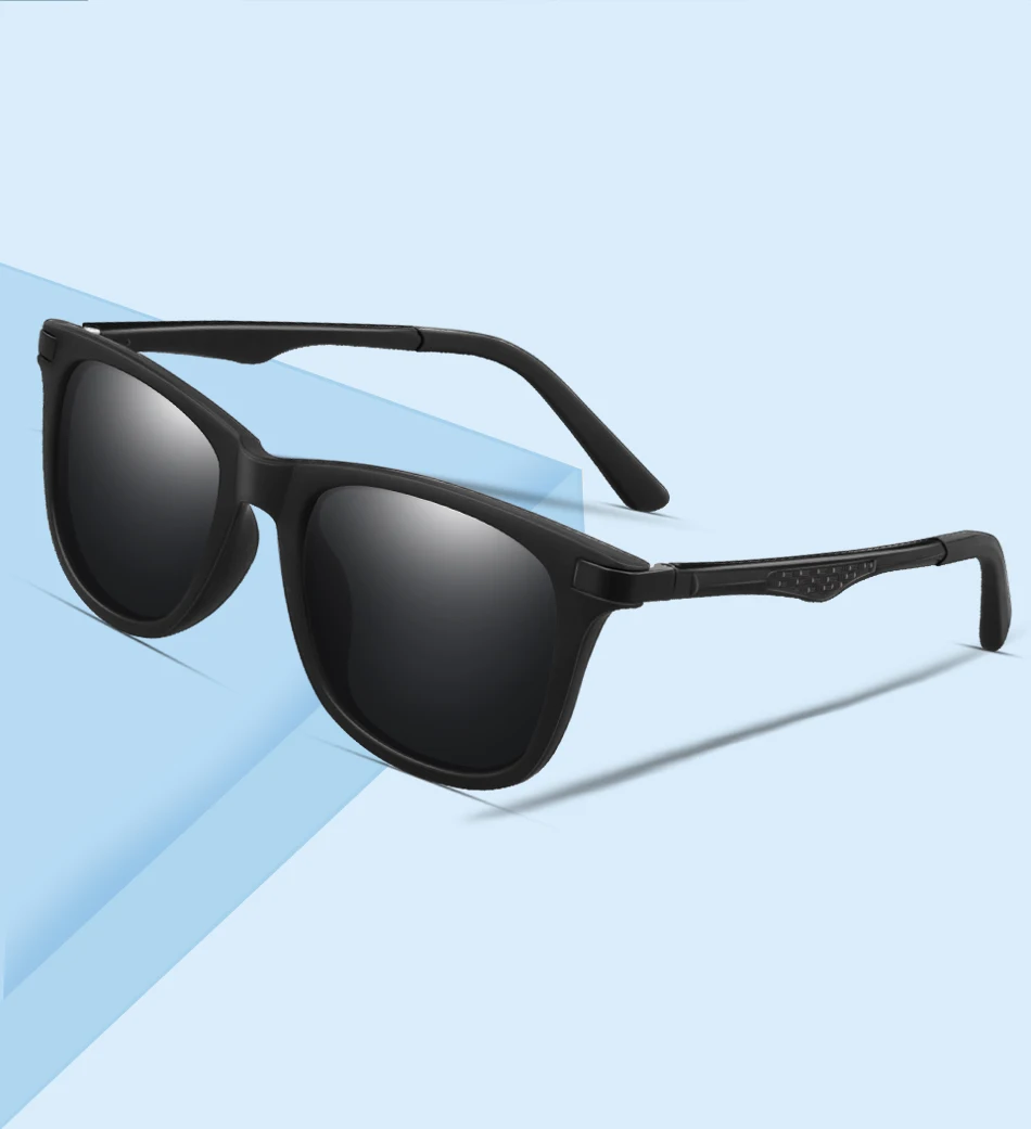 Tamwy Polarized Sunglasses for Men Women Aluminum Magnesium Driving Finshing Golf Sun Glasses Classic Square Frame New P21
