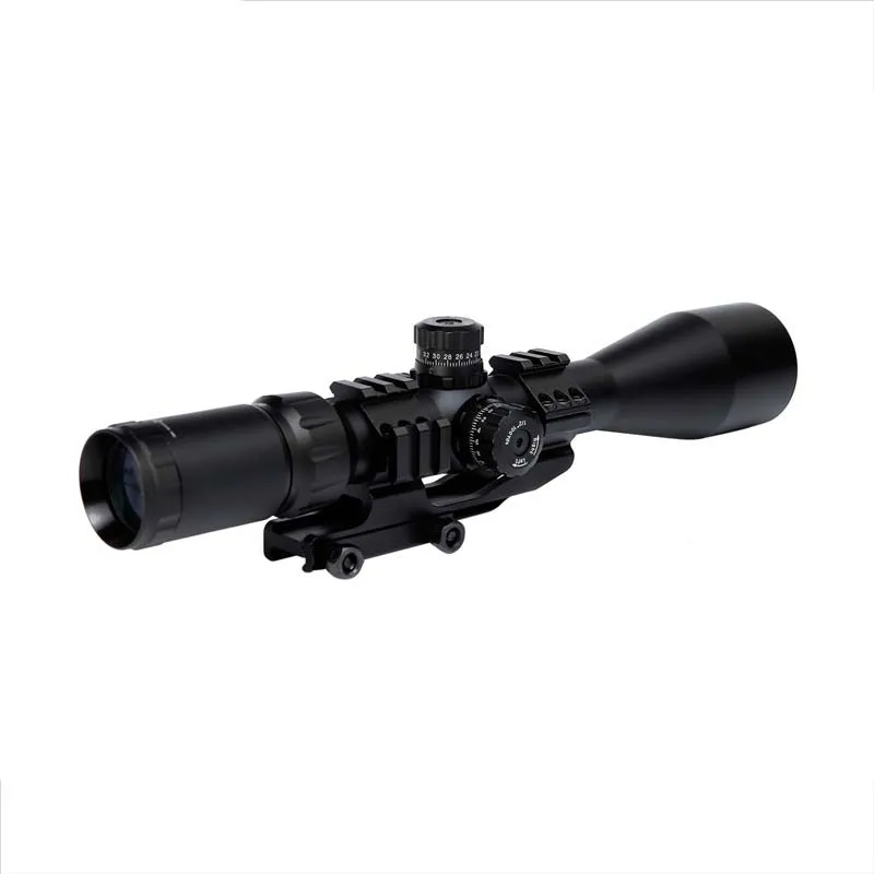 3,5-10x50BE Тактический Rimfire прицел с креплением кольца прицел Воздушный прицел оптика тактический охотничий прицел - Цвет: 1