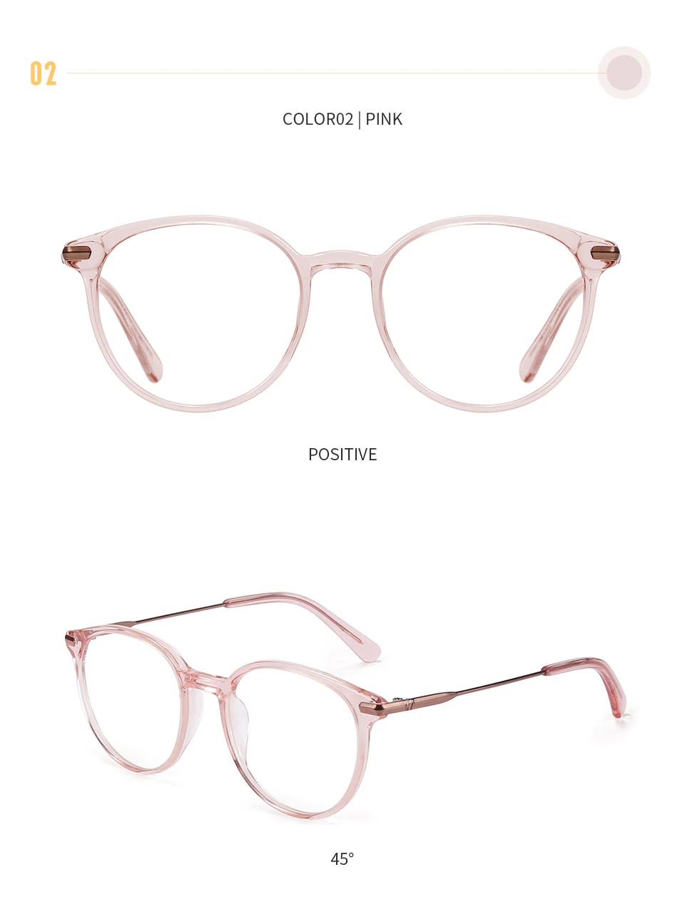 BLUEMOKY круглые очки ретро Для женщин Оптические очки в оправе очки при близорукости винтажные ацетатные оправы Prescritpion очки BT4306