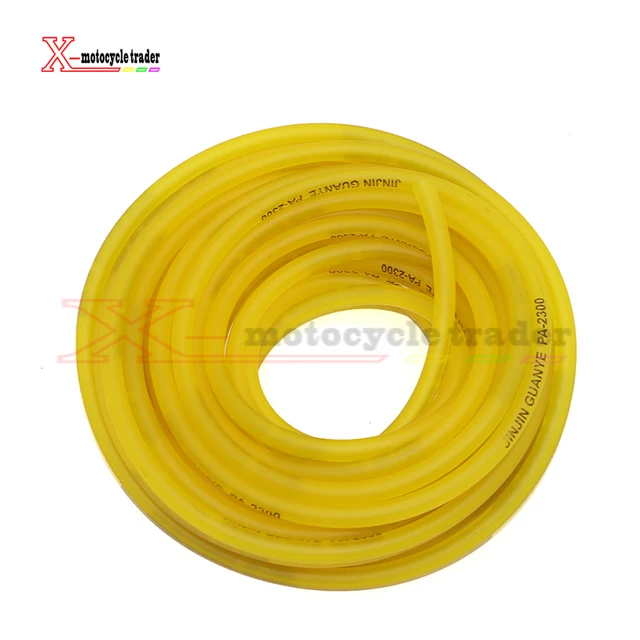 Tubo de gasolina para motocicleta, tubo de aceite de Color, manguera de  doble capa resistente a altas temperaturas, tubo de goma de conexión de  carburador - AliExpress