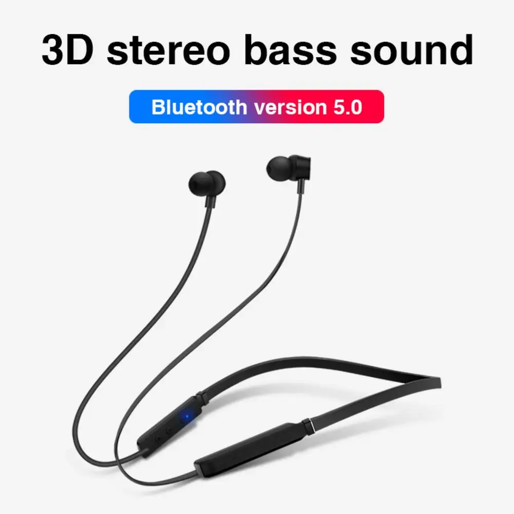 Q40 Bluetooth наушники 5 0 с креплением на шее тяжелый бас стерео бинауральная настоящая