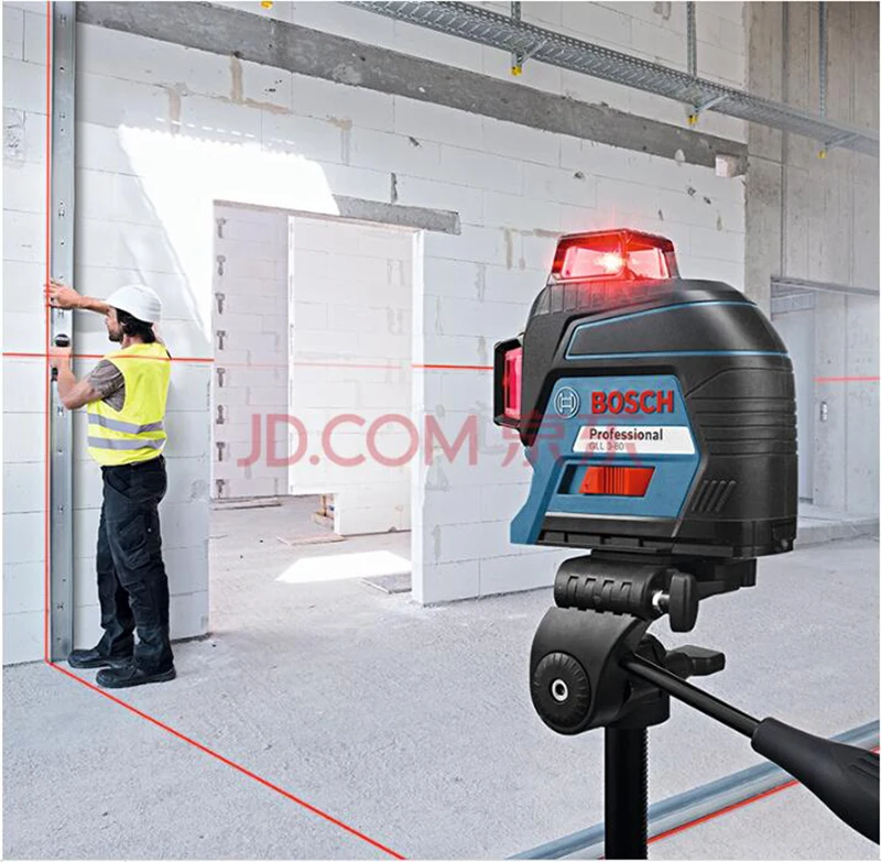BOSCH GLL 3 80 12 проводная Инженерная маркировочная машина высокой яркости лазерный