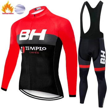 

2020 pro team BH Cycling Jersey Winter Thermal Fleece cycling Wear Bicycle MTB Bike uniformes de ciclismo men's cycling pants
