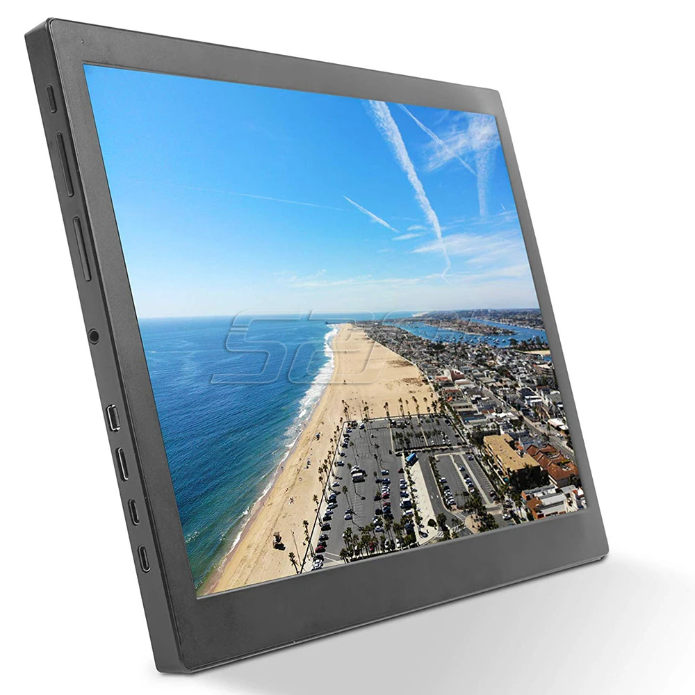 52Pi 15,6 дюйма 1920 × 1080 Портативный монитор с сенсорным экраном Full HD ips 60 Гц игровой монитор сердечного ритма Смарт Чехол 2xusb-Тип-C/Mini HDMI и DP Порты и разъёмы
