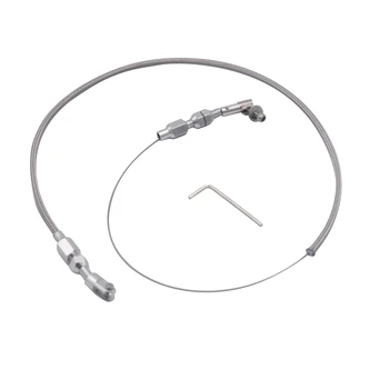 

24 Inch Throttle Cable Braided Stainless Steel Universal Accelerator for Mopar Ford GM Chevrolet
