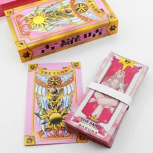 2021 Cardcaptor Sakura Клоу карты Косплэй Опора КИНОМОТО; Card Captor SAKURA карты с Сакурой Таро аниме Cardcaptor Sakura Клоу карты