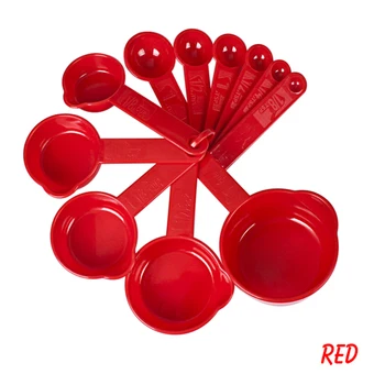 

11pcs/set Creative Measuring Spoon Home Useful Baking Cooking Kitchen Tools Measuring Spoon Silicone Measuring Ladle Scale