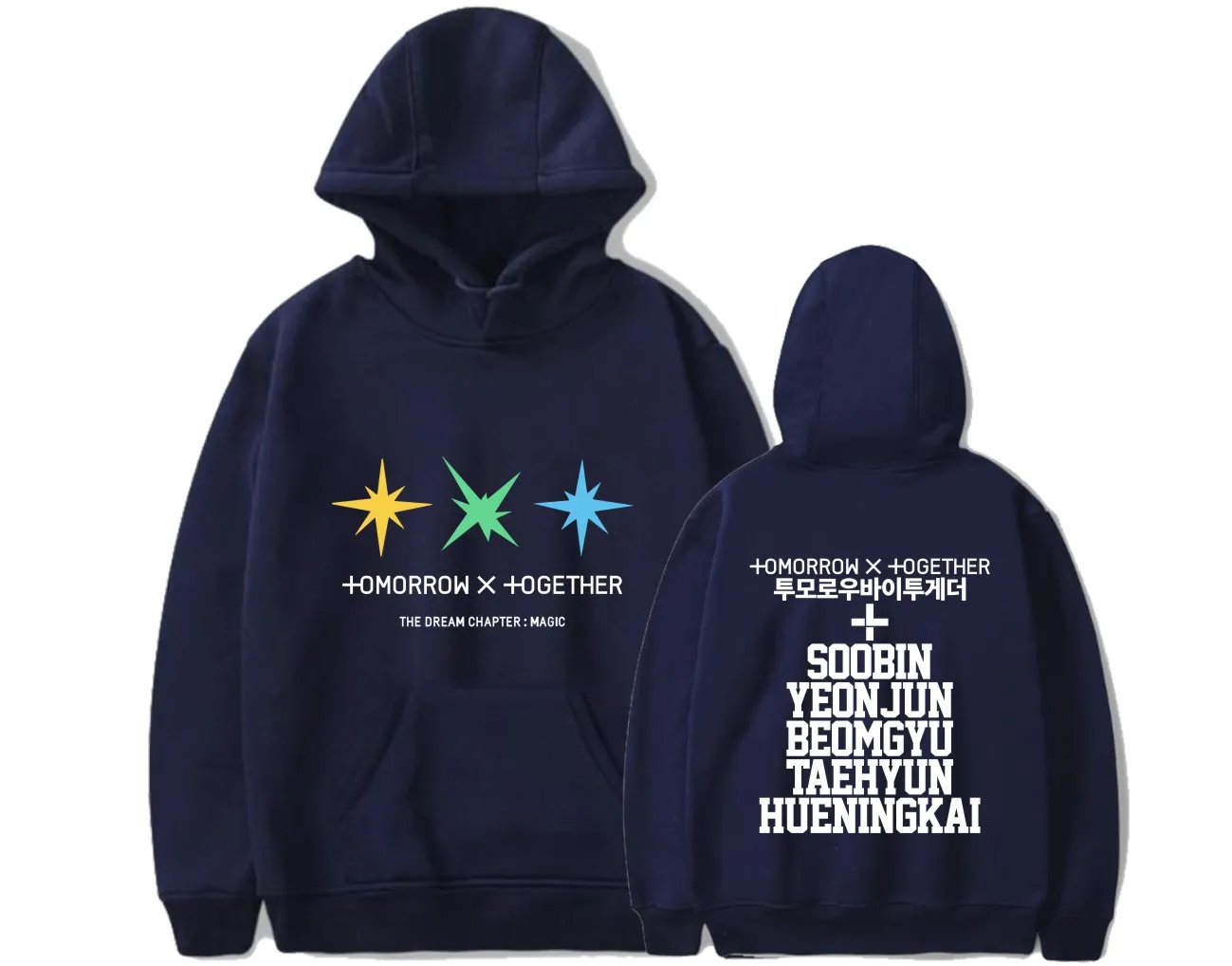 Kpop Txt альбом The Dream Chapter: MAGIC same толстовки с капюшоном харуджуку модные крутые корейские толстовки уличная верхняя одежда - Цвет: TXT-4