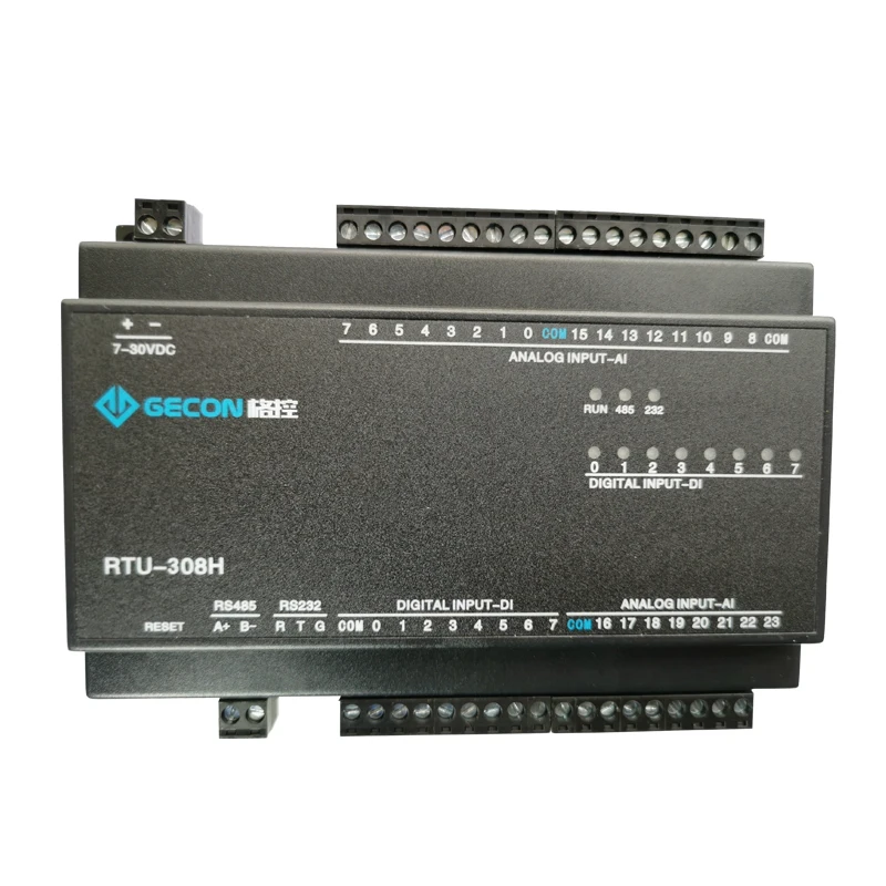 

Modbus RTU RS485 acquisition 24 channels acquisition AI analog 8 channel DI digital input module