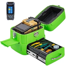 Réflectomètre OTDR mini pro 980REV 9 fonctions en 1, dispositif OPM OLS VFL carte d'événements RJ45 livré avec Machine à souder à ARC AI 8