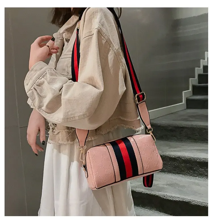 

New Style PU Handbag Europe And America Retro Crossbody Bag Handbag Street Fashion Elegant