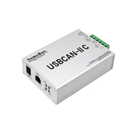 Analyseur de Bus Can Usbcan – C avec logiciel, testeur d'analyse et de diagnostic, décodeur Compact et Portable 