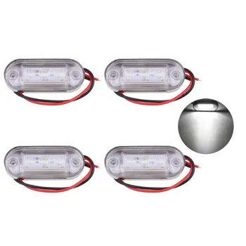

2020 New 4x3LED Boat Stair Deck Side Marker Light Indicator Turn Signal Lighting Marine
