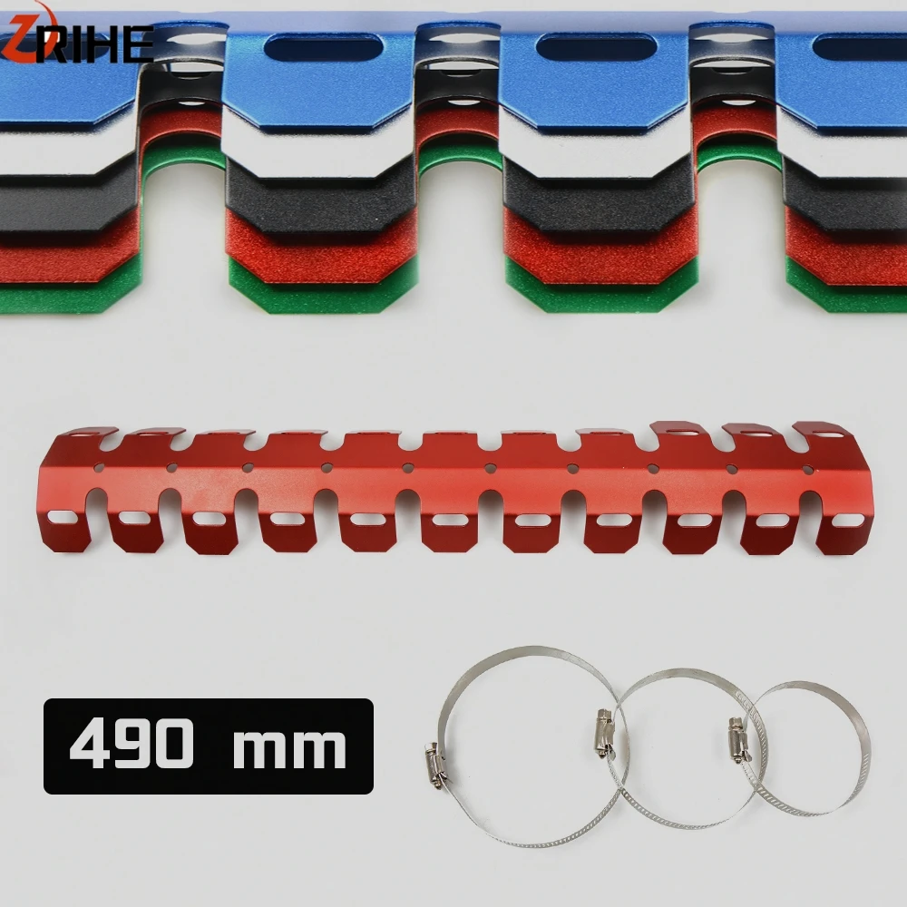 Мото глушитель ноги трубы протектор для Apriia SX50 SXV450 Benelia Motard250 BJ250GY-2 BJ125GY-16A BX MOTARD BX-CROSS эндуро