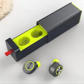 

TWS bluetooth earphone mini wireless earphone new aluminum alloy magnetic absorption fashion sports concert sound quality