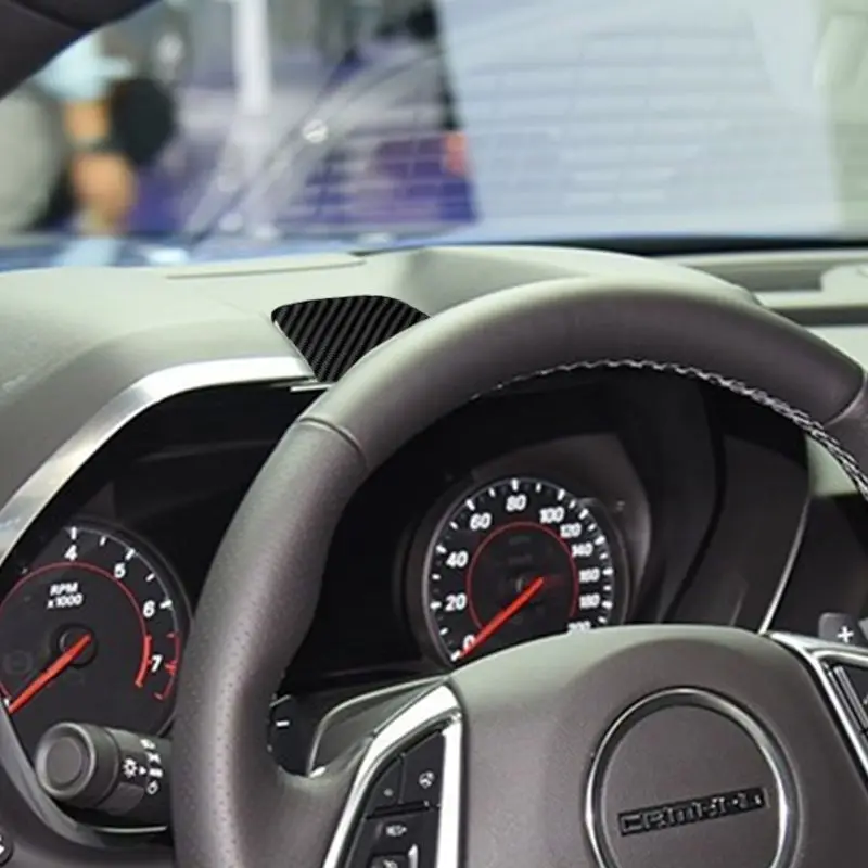 Декоративная наклейка из углеродного волокна на приборную панель для Chevrolet Camaro- 57BA
