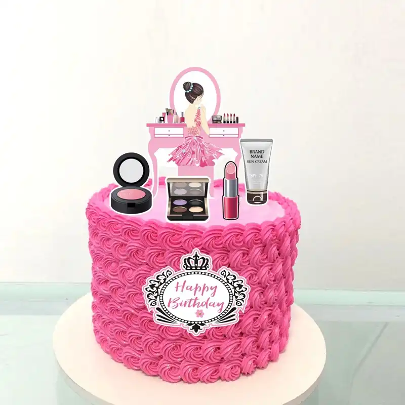 1 Set Of Beautiful Girl Makeup Cake Insert Flag Card Romantic Shopping Dessert Card Birthday Party Cake Decoration Cake Supplies Cake Decorating Supplies Aliexpress 1 set of beautiful girl makeup cake insert flag card romantic shopping dessert card birthday party cake decoration cake supplies