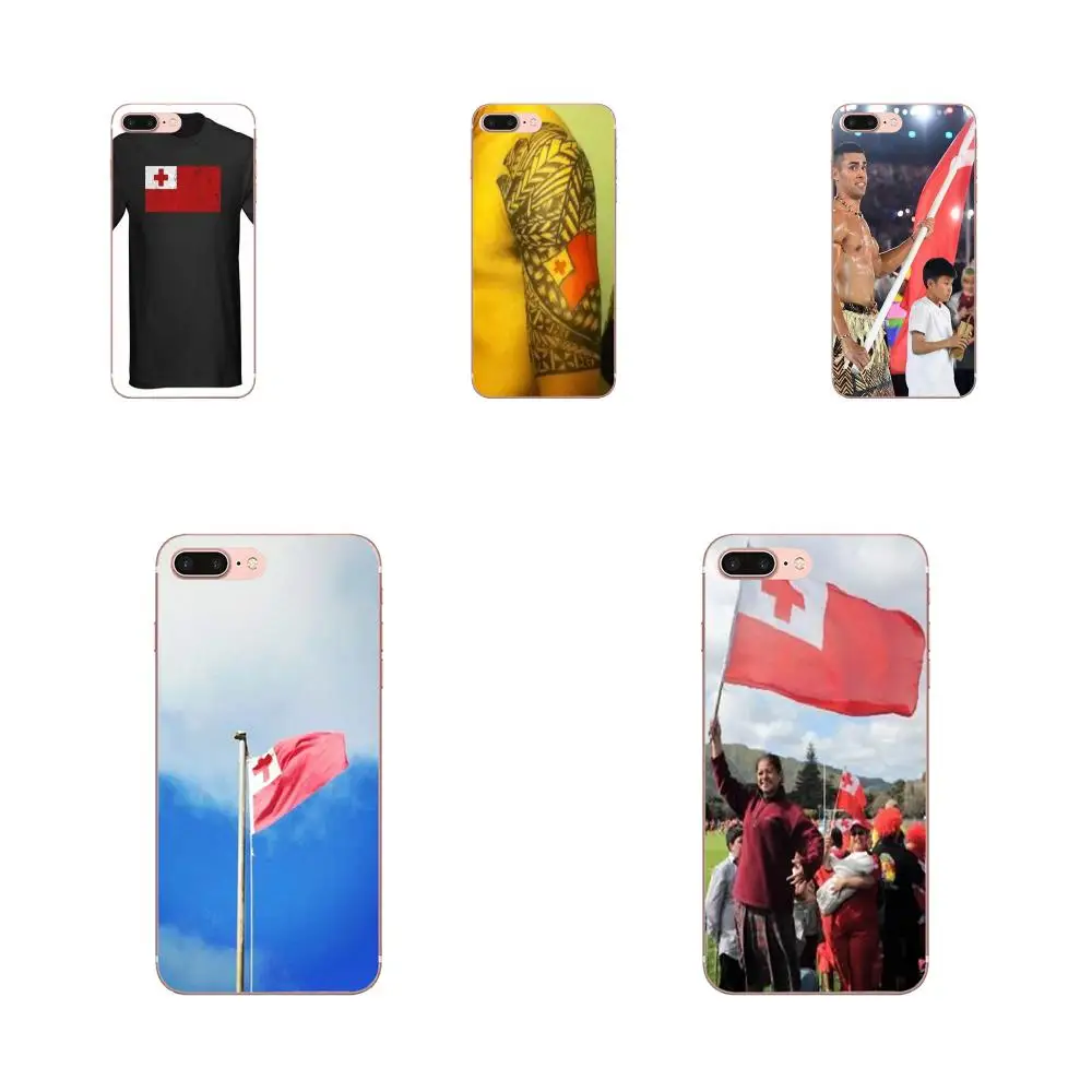 Ультратонкий мультяшный рисунок для iPhone 11 Pro 4 4S 5 5S SE 5C 6 6S 7 8X10 XR XS Plus Max Tonga Tongan