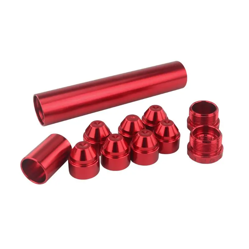

1/2-28 5/8-24 Aluminum Fuel Trap/Solvent Filter Suit for NAPA 4003 WIX 24003 qt4001 Silver/Black/Red/Blue