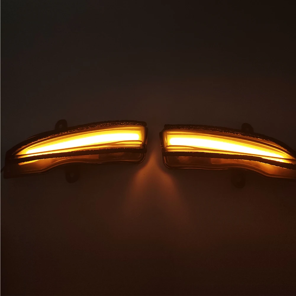 Dynamic Turn Signal Lights For Mazda CX-3 CX-4 CX-5 - Crystal Smoked Mirror Blinker Repeater