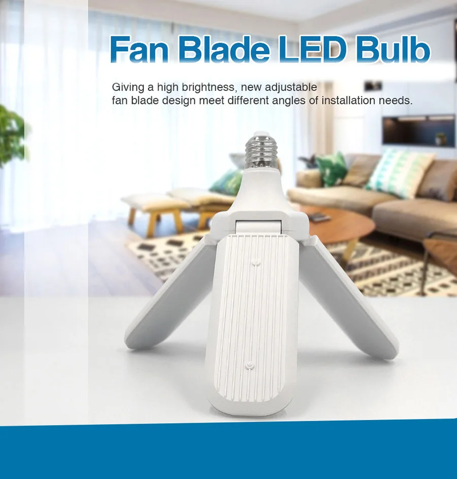 

LED Garage Lamp Workshop Light 45W/60W/80W E27 LED Bulb Super Bright leaf LED Garage Lighting Led Ceiling For Garage 220V 110V