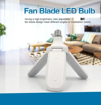 

LED Garage Lamp Workshop Light 45W/60W/80W E27 LED Bulb Super Bright leaf LED Garage Lighting Led Ceiling For Garage 220V 110V