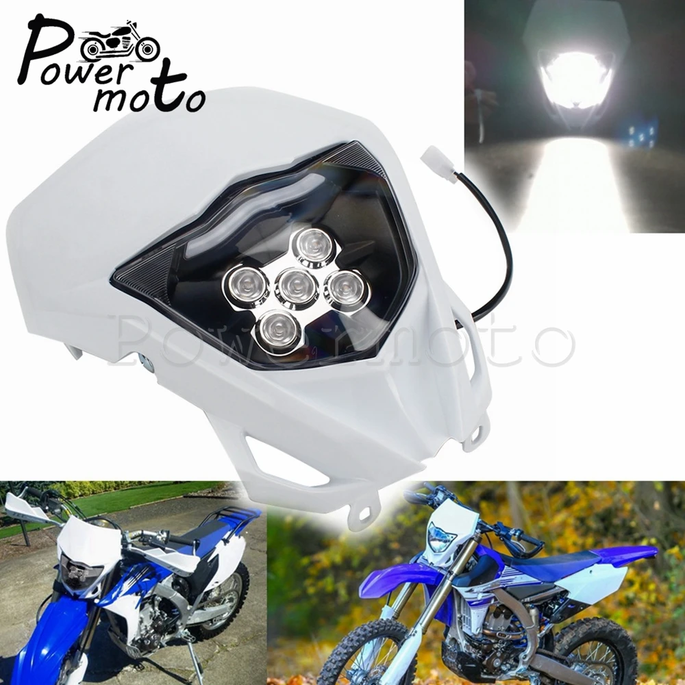 Headlight ダートバイクヘッドライトエンデューロオフロードヘッドランプフェアリングのためのCRF 250 426 450 Dirt