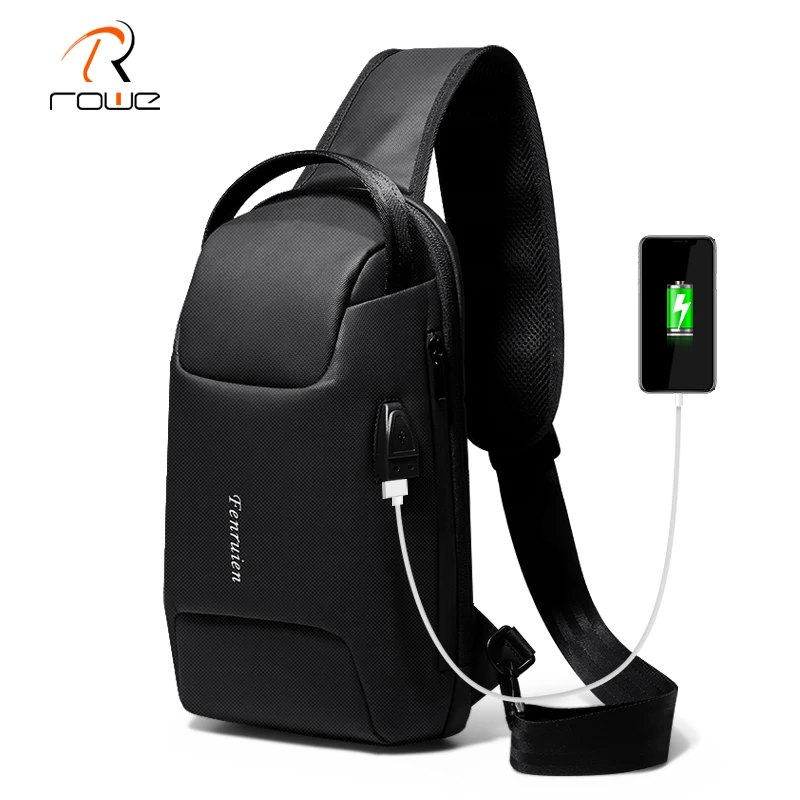 New Bag Shoulder Men Pack Shoulder CrossBody Backpack Waterproof Anti-theft 2020