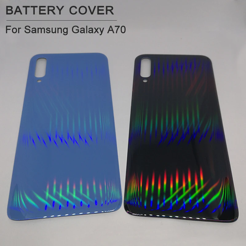 Задняя крышка аккумулятора для Samsung Galaxy A70 2019 SM A705F A705 сменная задняя контейнер